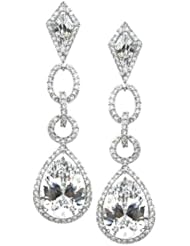 Kyries Vintage CZ Dangle Earrings