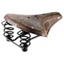 Brooks Women's B67 S City/Touring Bicycle Saddle - Pre-Aged Dark Tan - B2002051