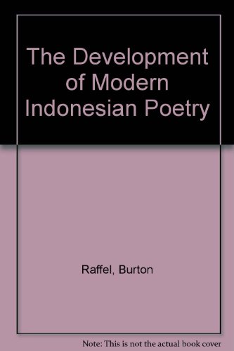 The Development of Modern Indonesian Poetry