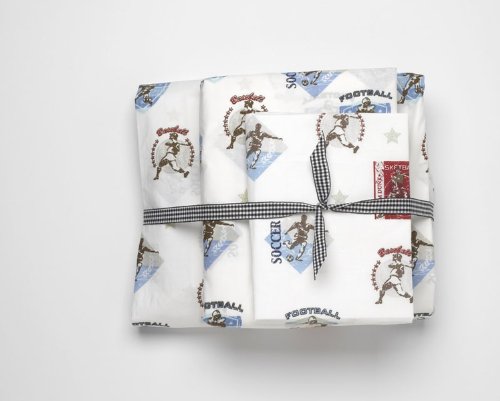 Whistle & Wink Vintage Sports Sheet Set - Twin