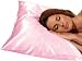 Betty Dain Satin Pillowcase, Pink (Pack of 2)