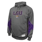 NCAA Louisiana State Tigers Cover 2 Mesh Fleece Pullover Hood Men's