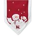 Nebraska Cornhuskers Snowman Table Runner