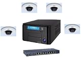 UGuardU&trade; Video Recording Solution (VRS)--Compact Server 4 Camera Package