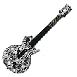 Bones Desgin Guitar Hero III Gibson Les Paul Guitar Controller Skin Decal Sticker for Wii and Xbox 360/ PS3