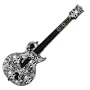 Bones Design Skin Decal Sticker for Playstation 3 PS3/ Xbox 360 Guitar Hero III Gibson Les Paul Guitar Controller