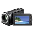 Sony HDR-CX105EB HD-Camcorder (Memory Stick, 10-fach optischer Zoom, 8 GB interner Speicher, 6,9 cm (2,7 Zoll) Display, Bildstabilisator, Touchscreen) schwarz