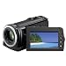 Sony HDR-CX105EB HD-Camcorder (Memory Stick, 10-fach optischer Zoom, 8 GB interner Speicher, 6,9 cm (2,7 Zoll) Display, Bildstabilisator, Touchscreen) schwarz