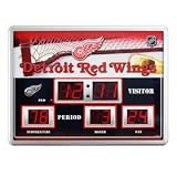 Detroit Red Wings NHL 14" X 19" Scoreboard Clock