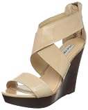 Steve Madden Womens Riddgge Platform Wedge Sandal