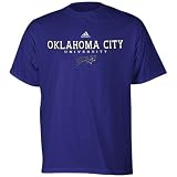 adidas Oklahoma City University Stars Royal Blue True Basic T-shirt (Large)