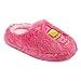 Shopkins Little Girls' Plush Applique Slippers
