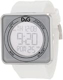 D&G Dolce & Gabbana Women's DW0735 High Contact White Dial & Strap Touch Screen Watch