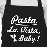 Zoom Produkt-Bild: PASTA LA VISTA BABY ! - Kochsch&uuml;rze, K&uuml;chensch&uuml;rze, Latzsch&uuml;rze - Die Geschenkidee f&uuml;r Nudelfans!
