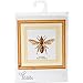 Honey Bee On Antique White Counted Cross Stitch Kit, Embroidery