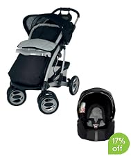 Mothercare Trenton Deluxe Pushchair Travel System - Lightning