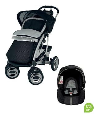 Mothercare Trenton Deluxe Pushchair Travel System - Lightning