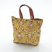 Butter Saltbox Trellis Large Tote Bag