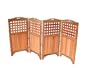 VIFAH V163 Acacia Hardwood Privacy Screen
