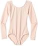 Capezio Girls 2-6x Long Sleeve Leotard