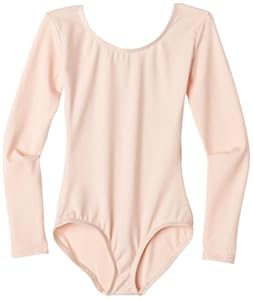 Capezio Girls 2-6X Long Sleeve Leotard,Ballet Pink,T (2-4)