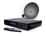 Ross 22300PL HD+ Satellite Kit with Free to Air HD Satellite Recorder and 320GB Hard Drive
