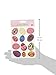 Beistle 4-Pack Easter Egg Stickers Sheet, 4-3/4 by 7-1/2-Inch Sheet