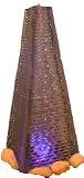 Review Alan Titchmarsh MZ0997FA / Alan Titchmarsh Stonesdale Water Feature Illuminated Glass Tapered Column