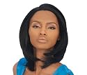 OUTRE Lace Front Wig DUBY - Color #1B - Off Black