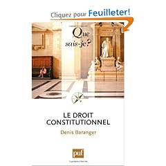Le droit constitutionnel