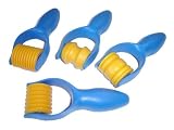 Plastic Clay Pattern Roller Set of 4
