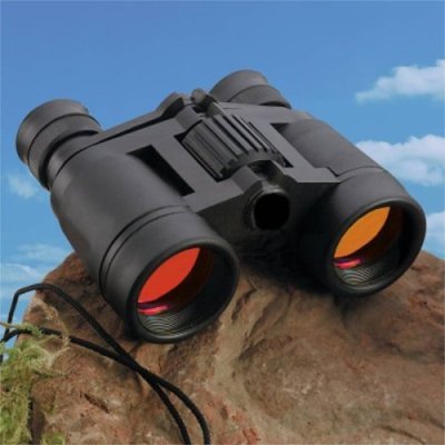 4X30 Rubberized Sport Binoculars with soft case and cleaning cloth