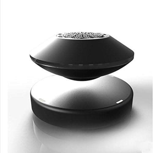MakCreate Portable Wireless Bluetooth Floating Levitating Maglev Speakerer 4.1 Portable Wireless Speakers Bluetooth Subwoofer for Andriod/ios(Black)