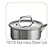 Tramontina Prima Covered Sauce Pan Stainless Steel 1.5 Quart, 80101/023DS