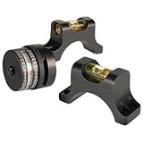 NightForce Top Half of Ring with Level, Black, 34mm, 6 screw, Mount