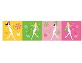 Wallcandy Arts Multi-Color Girls Shopping Border - 1 Kit