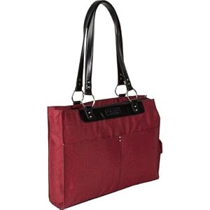 Pacific Design Kailo Chic Structured Tote Red Hexagon - Notebook carrying case - red by Pacific Design