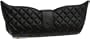 CATE ADAIR CABM-9 Quilted Metallic Croco Clutch