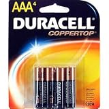 DURACELL BATTERYALKLNAAA4/PK ( MN2400B4Z )