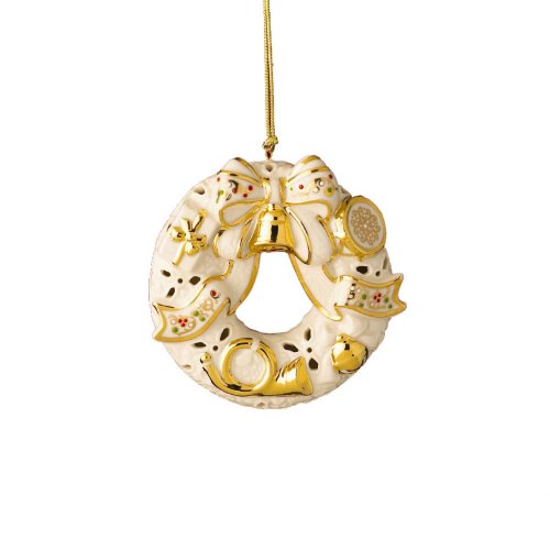 Lenox Bejeweled Christmas Wreath, Christmas Ornament Lenox Bejeweled Christmas Wreath, Christmas Ornament