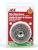 ACE WIRE WHEEL BRUSH 1/2-3/8 arbor hole
