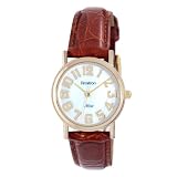Armitron NOW Womens 753695MPGPBN Gold-Tone Easy To 