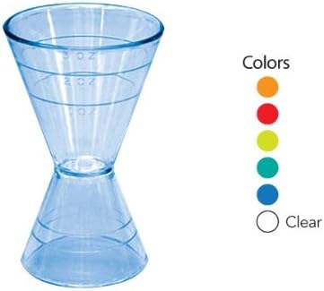 CollinsTM Plastic Neon Jigger Assorted Colors