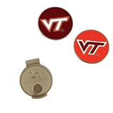 Team Effort NCAA Hat Clip/Ball Marker - Virginia Tech