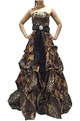 Strapless 2016 Bubble Dress Prom Dress  with a Watteau Train 