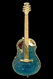 Roundback Acoustic Guitar Pin - Blue