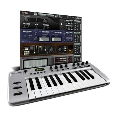 41wWH6z4l9L. SL500  M Audio Keyrig 25 25 note  Synth Action Keyboard and Midi Controller