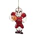 Mississippi State Bulldogs NCAA Acrylic Football Player Ornament (3.5)