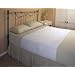 Quilted Waterproof Mattress Overlay Pad - 34 x 36 inches with Tuck-in Sides
