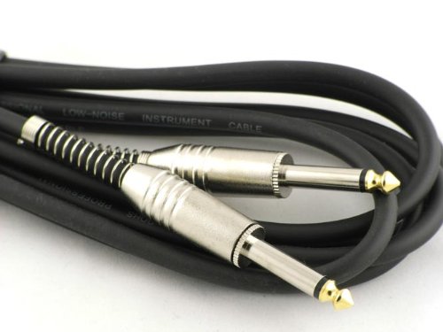 Adam Hall 3m Jack to Jack cable for guitar, bass and other instruments
